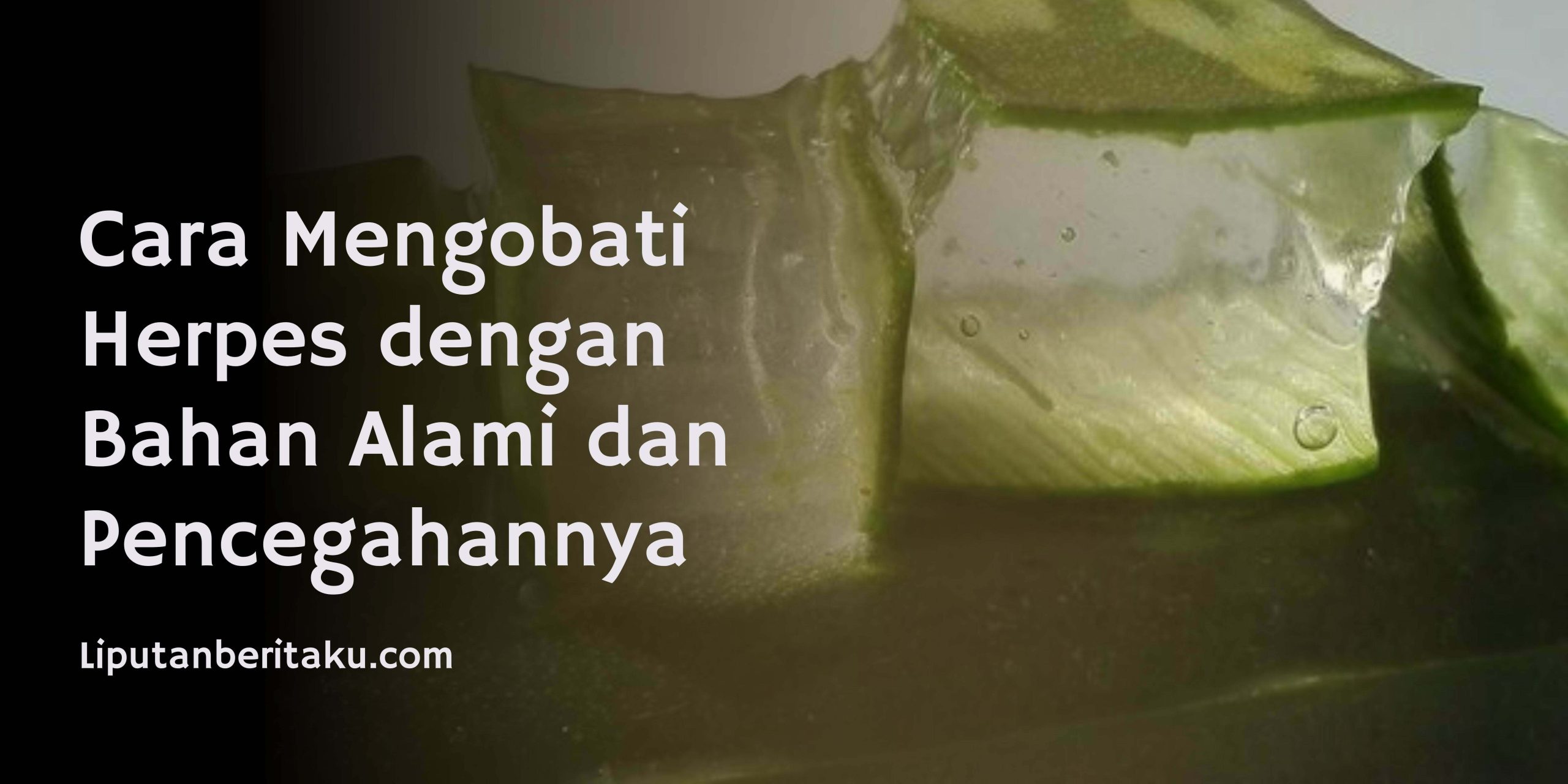Cara Mengobati Herpes dengan Bahan Alami dan Pencegahannya