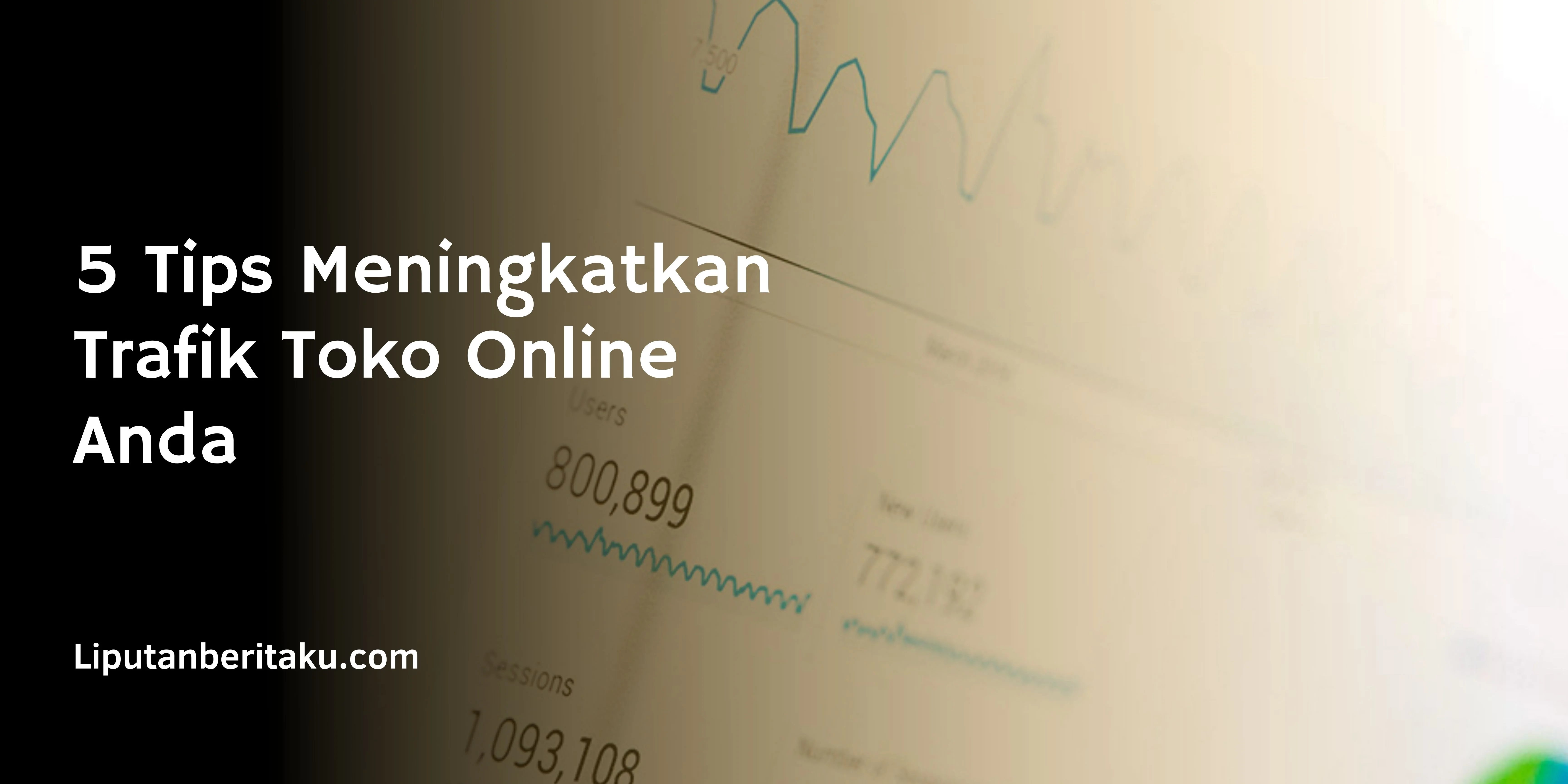 5 Tips Meningkatkan Trafik Toko Online Anda