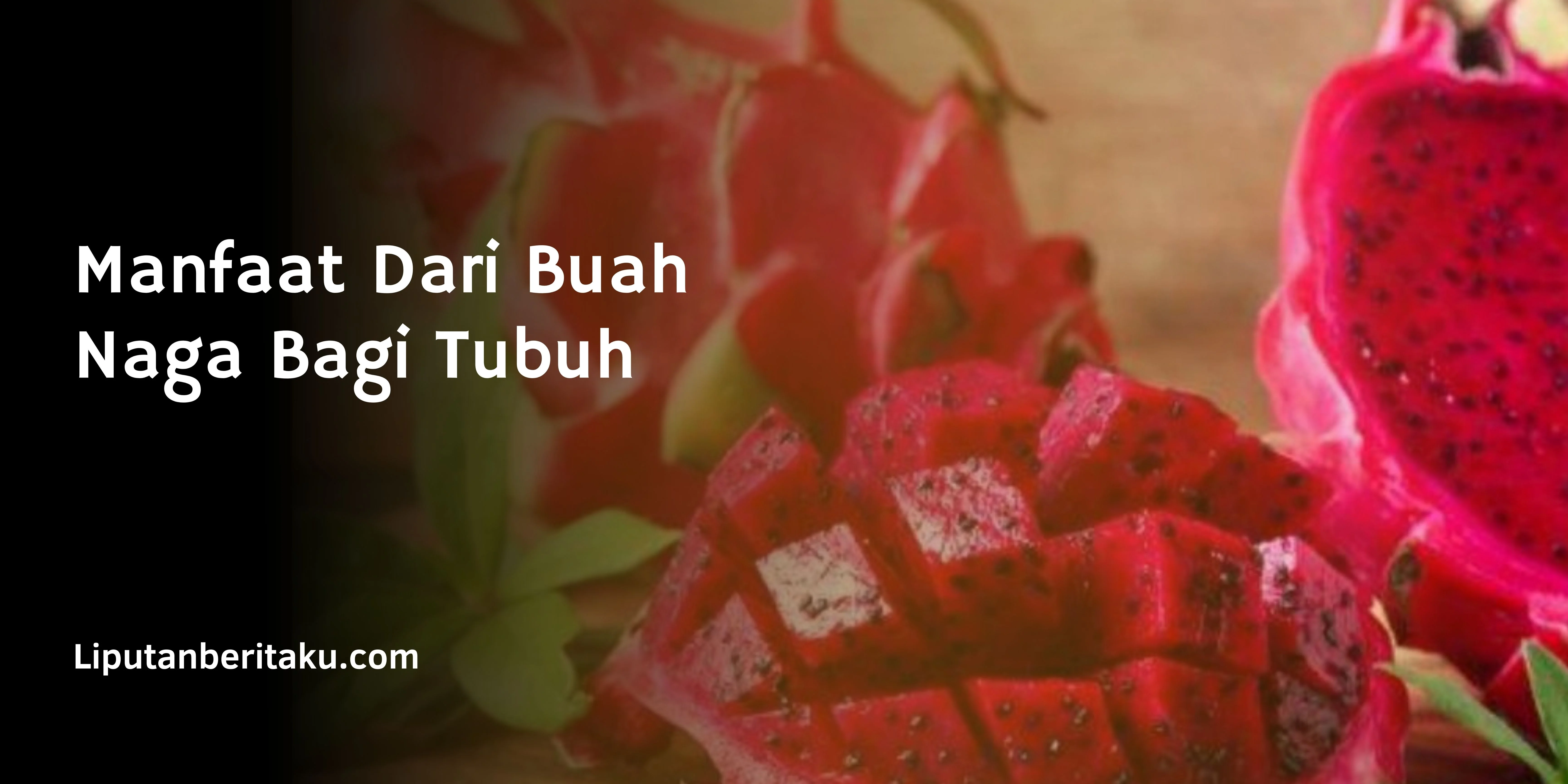 Manfaat Dari Buah Naga Bagi Tubuh