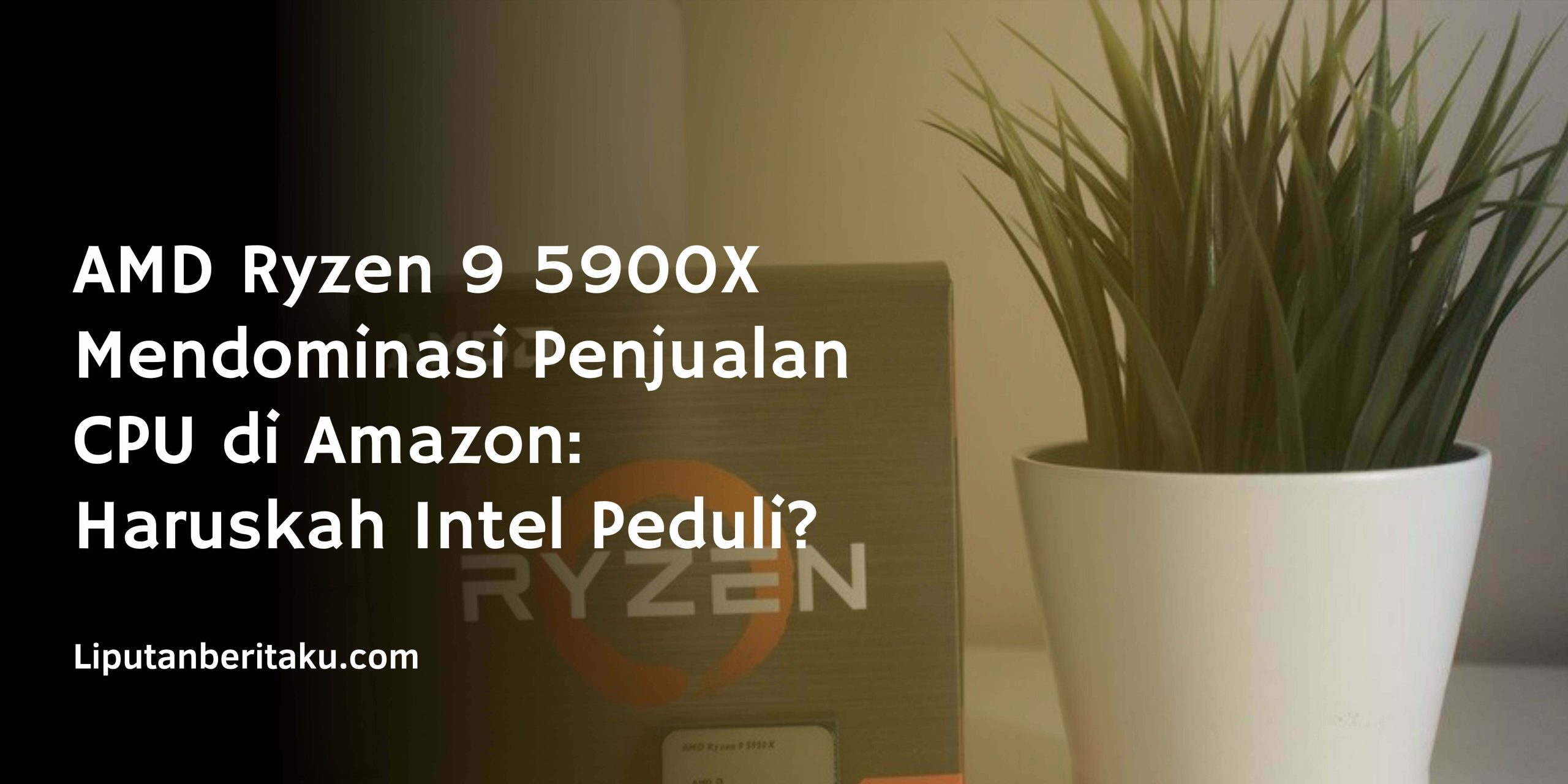 AMD Ryzen 9 5900X Mendominasi Penjualan CPU di Amazon: Haruskah Intel Peduli?