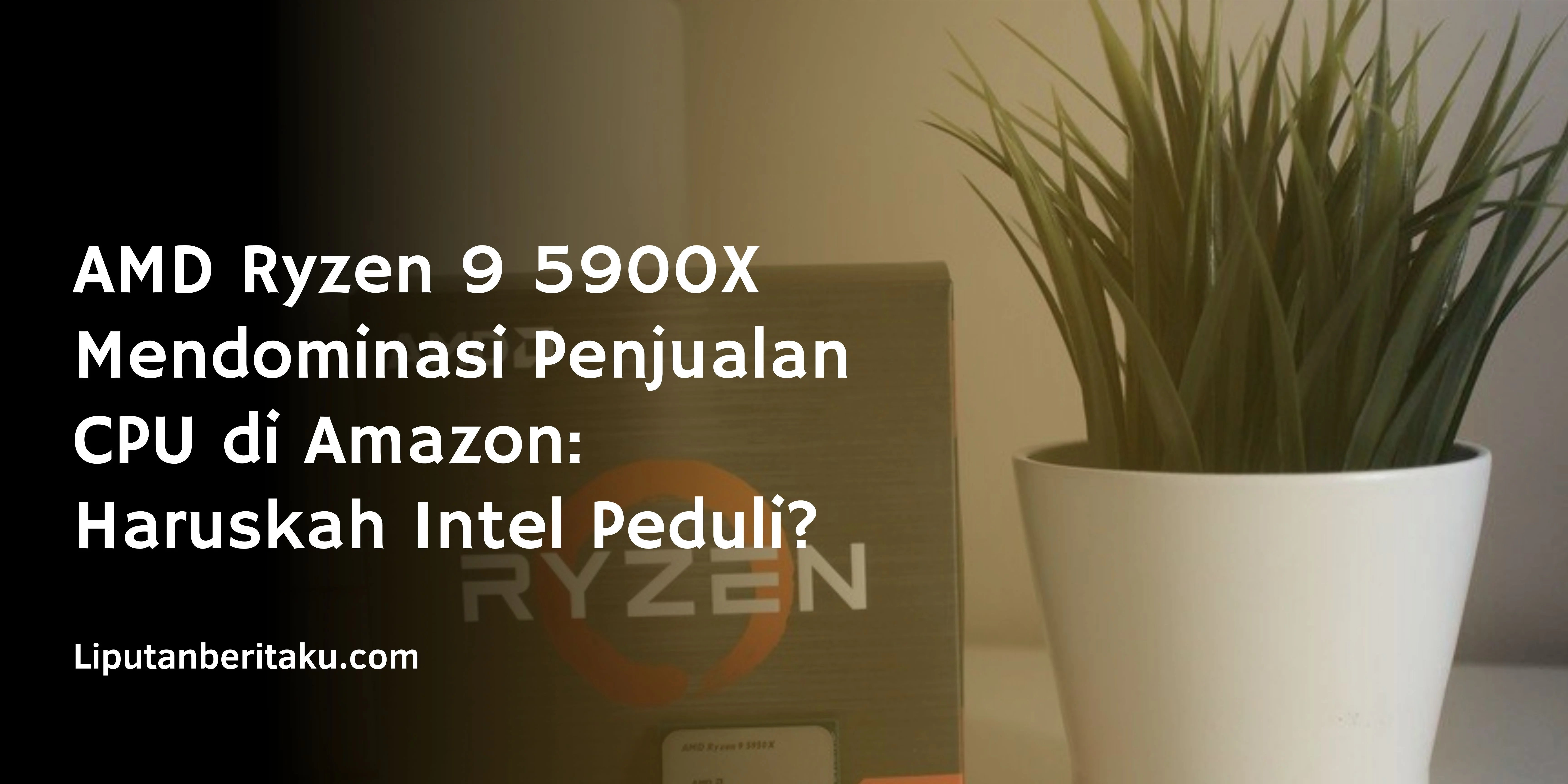 AMD Ryzen 9 5900X Mendominasi Penjualan CPU di Amazon: Haruskah Intel Peduli?