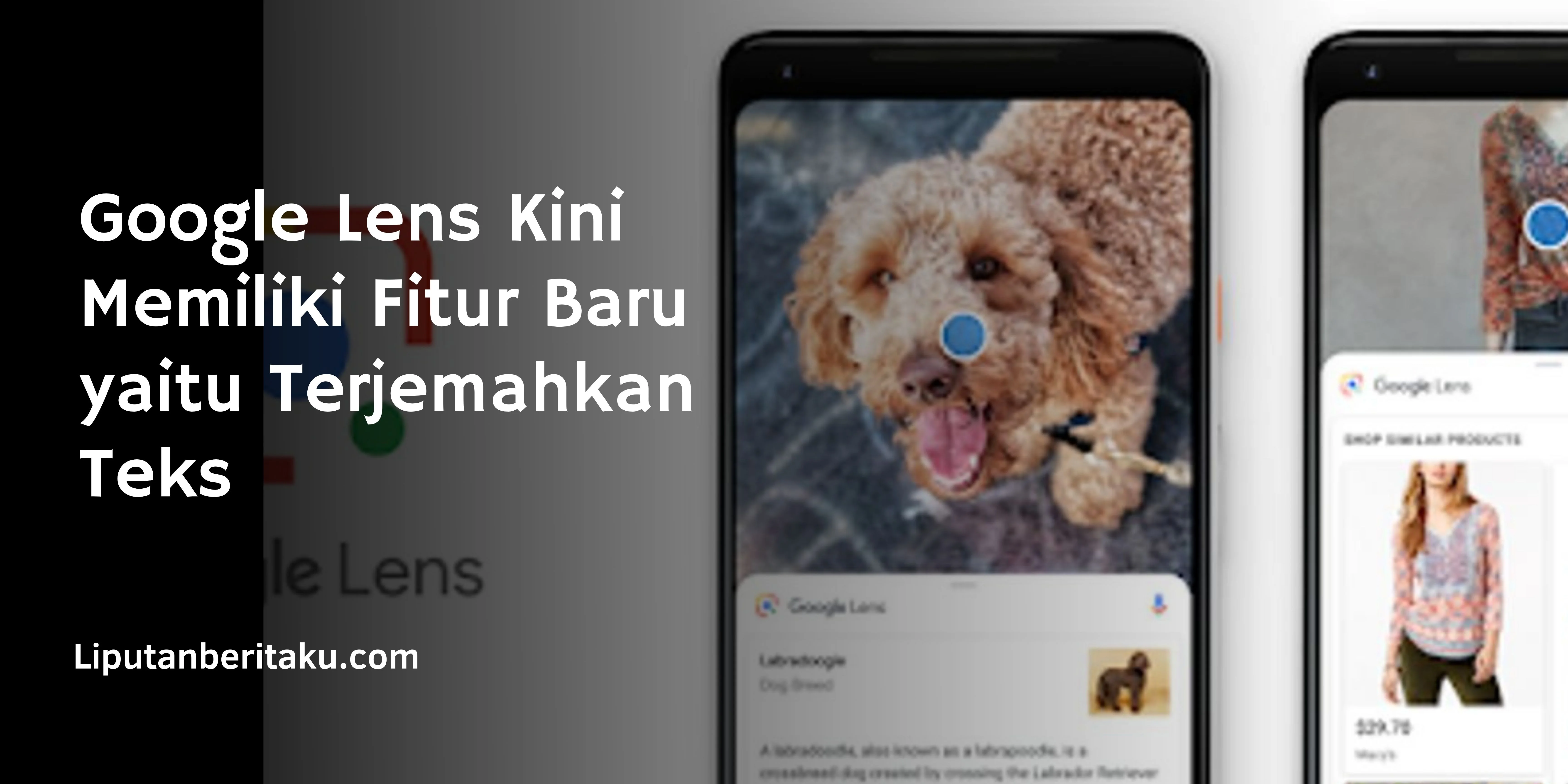 Google Lens Kini Memiliki Fitur Baru yaitu Terjemahkan Teks