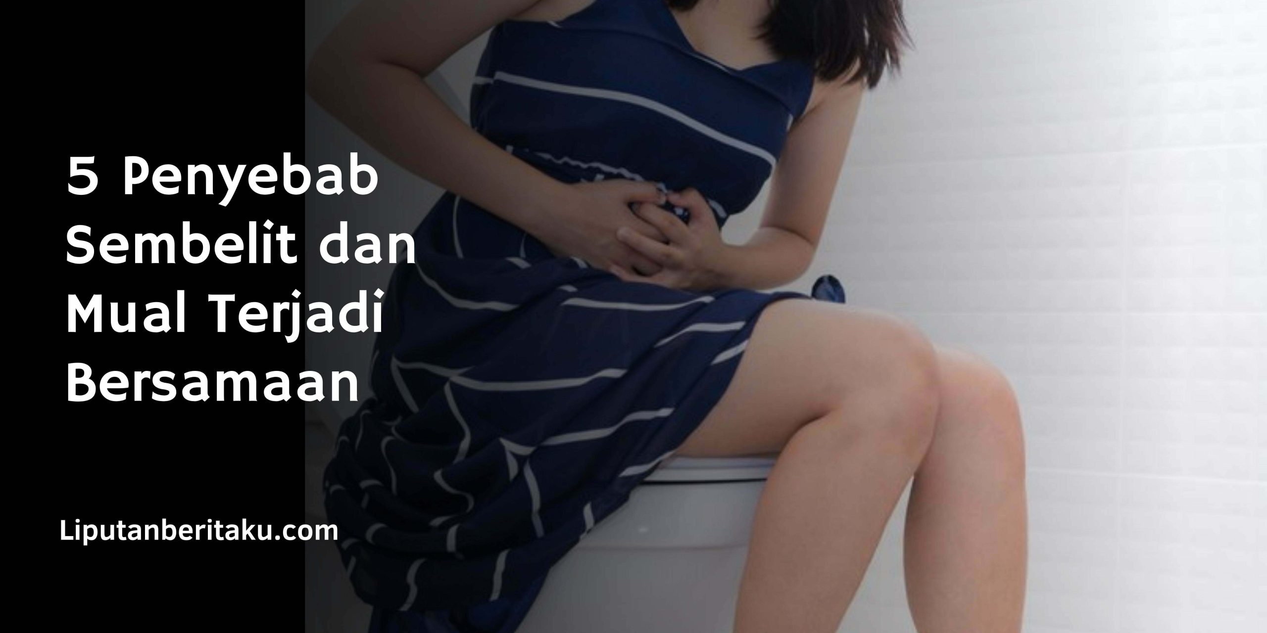 5 Penyebab Sembelit dan Mual Terjadi Bersamaan