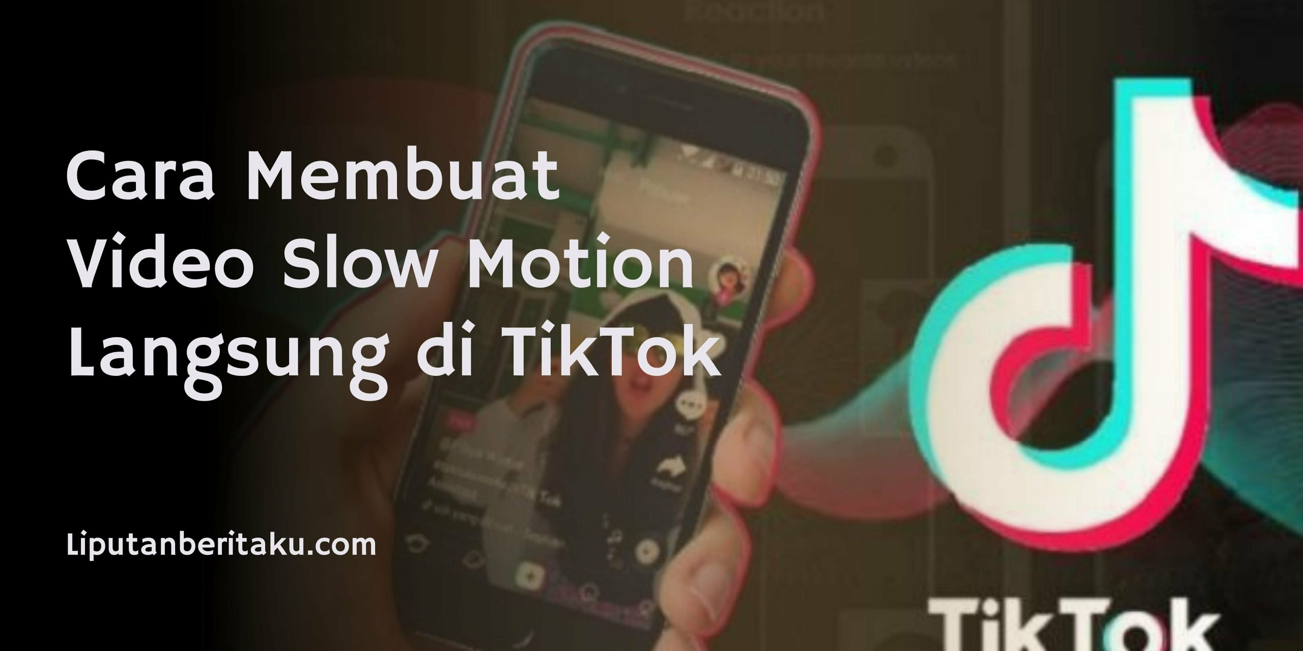 Cara Membuat Video Slow Motion Langsung di TikTok
