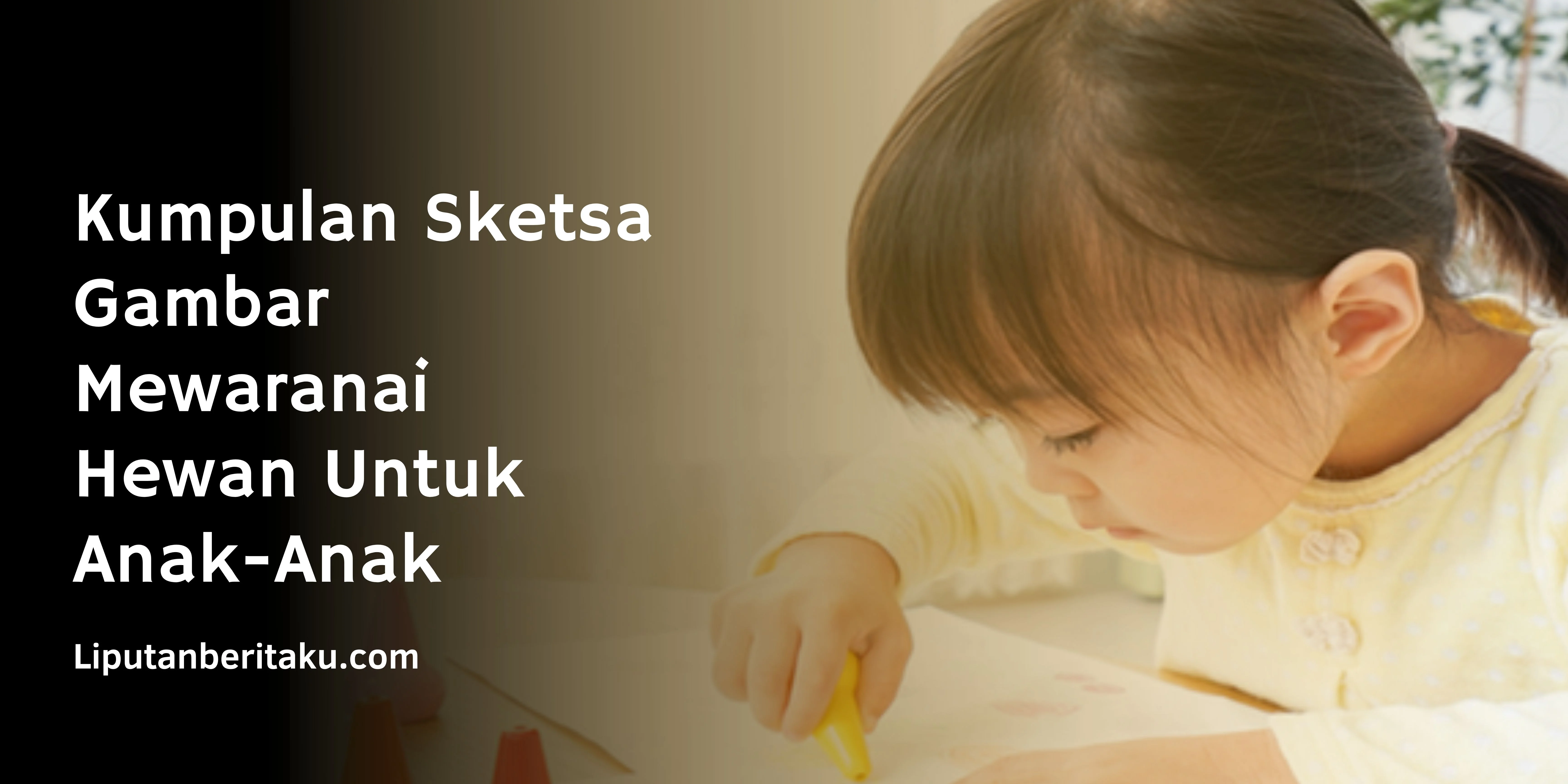 Kumpulan Sketsa Gambar Hewan Mewaranai Untuk Anak-Anak