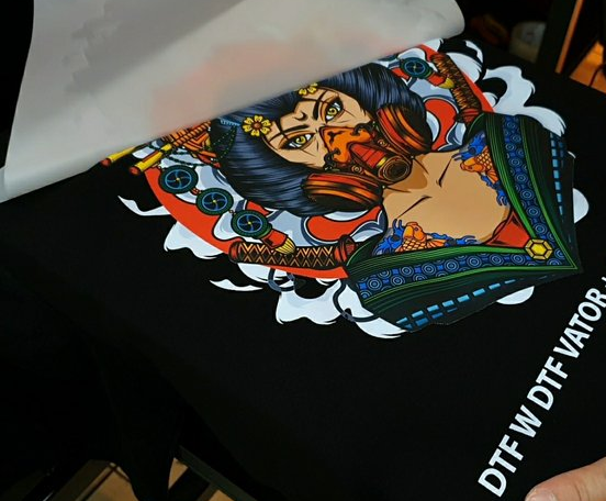 Kenapa Press DTG tidak nempel ke baju apakah kurang panas atau terlalu panas?