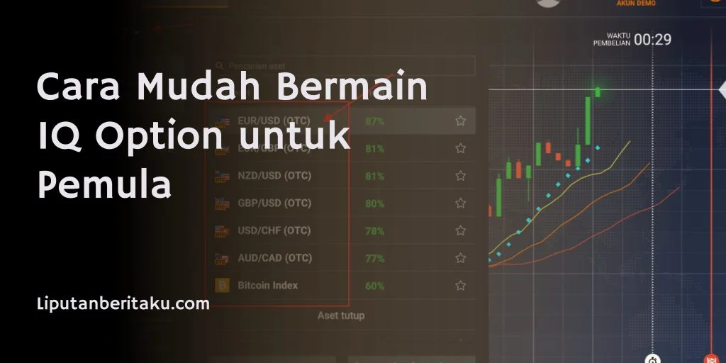 Cara Mudah Bermain IQ Option untuk Pemula 1 Cara Mudah Bermain IQ Option