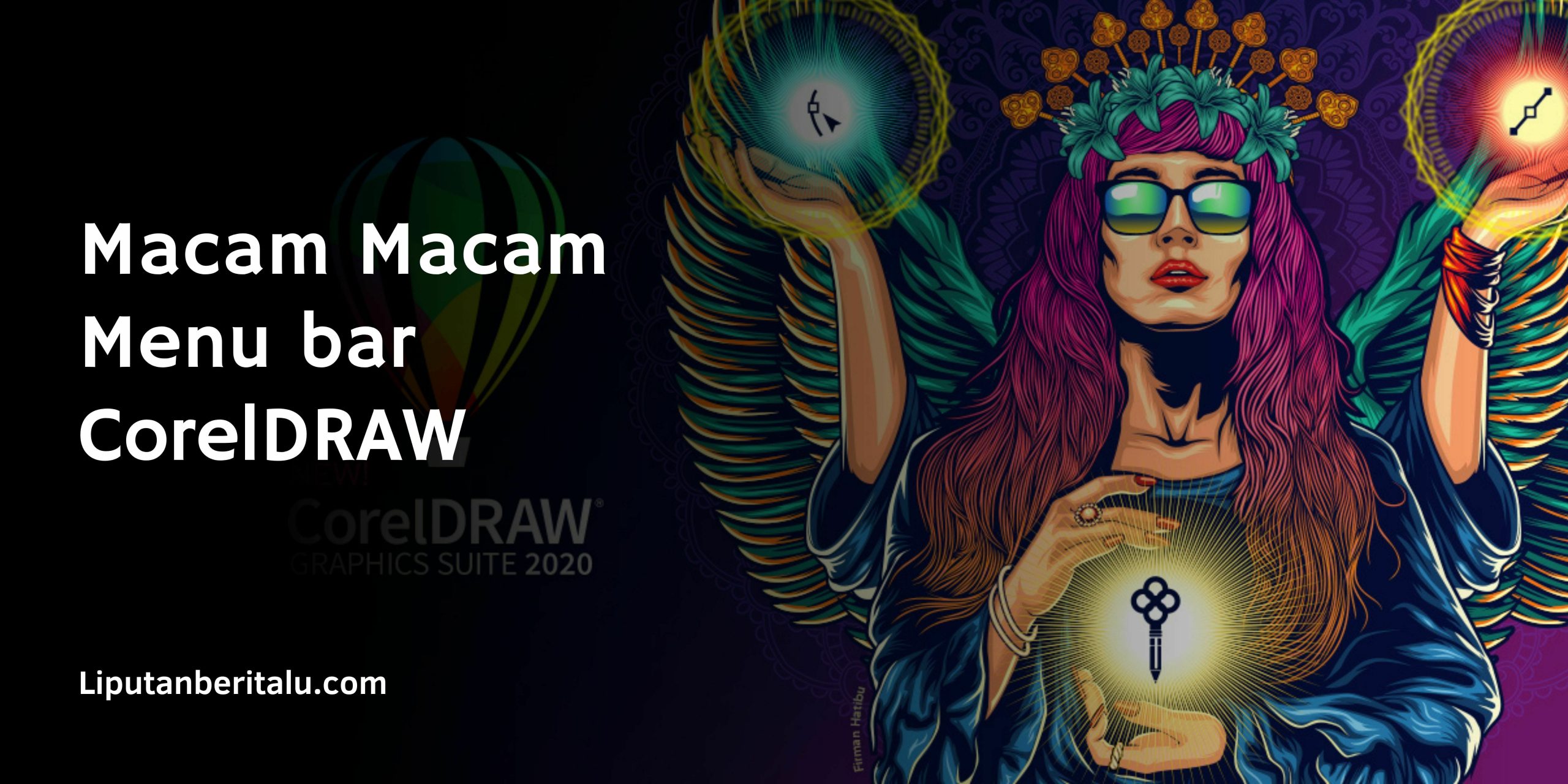 Menu bar CorelDRAW Menu bar CorelDRAW
