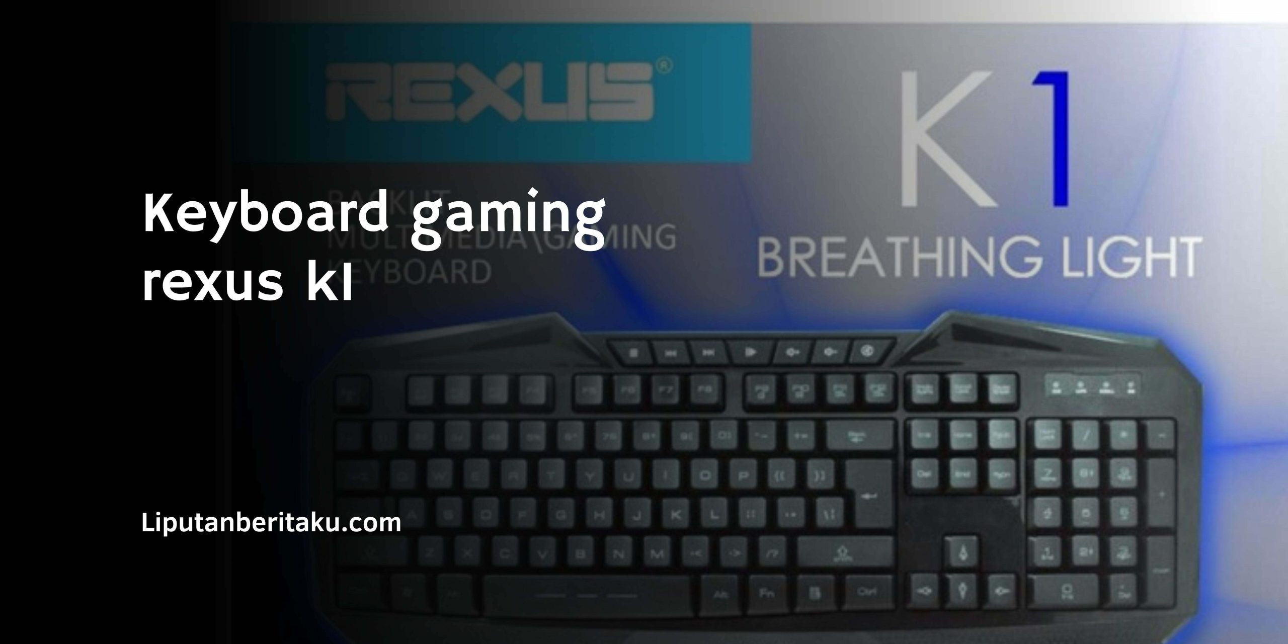 Review Keyboard gaming rexus k1