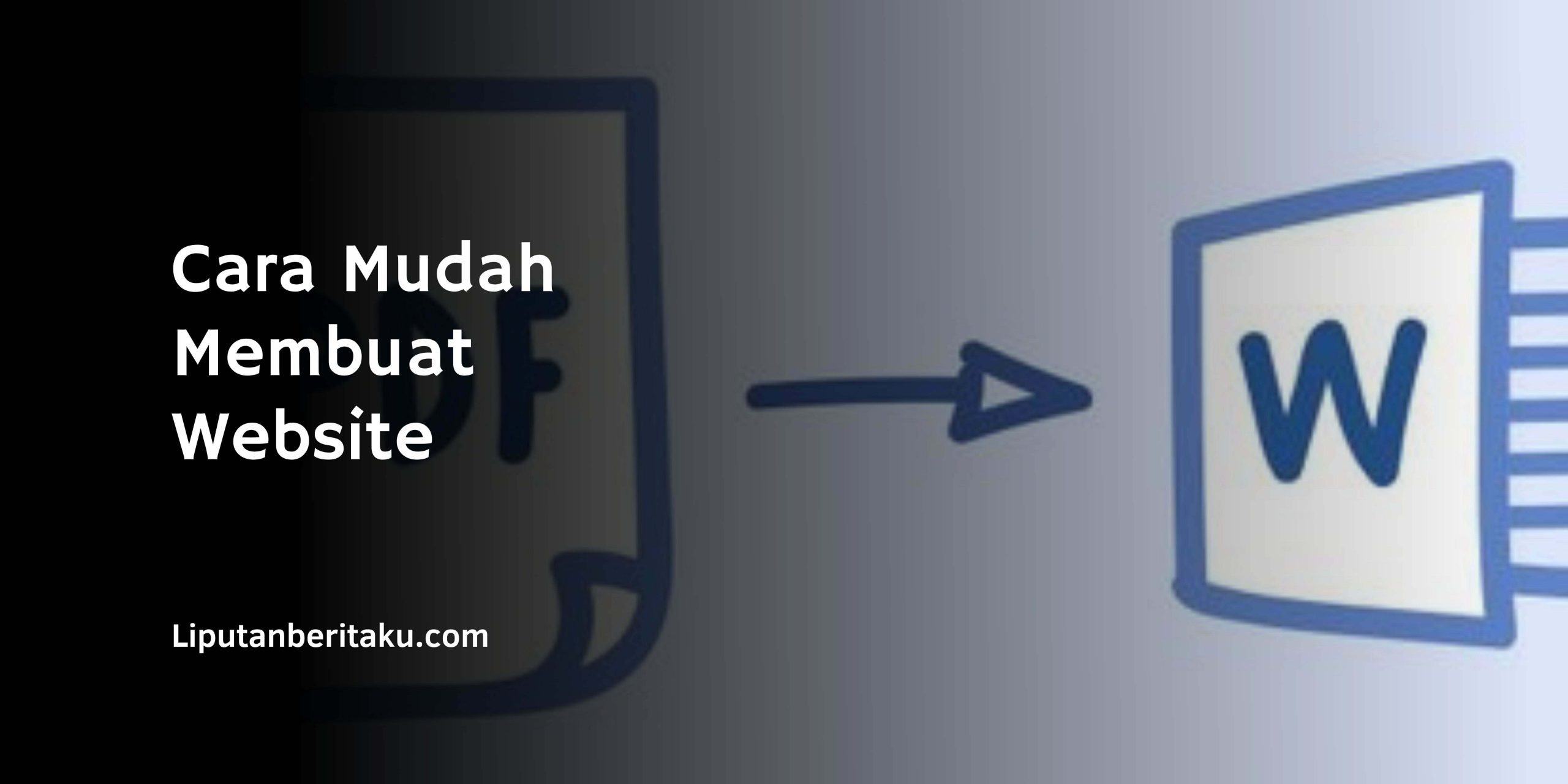 Cara convert pdf ke word file besar