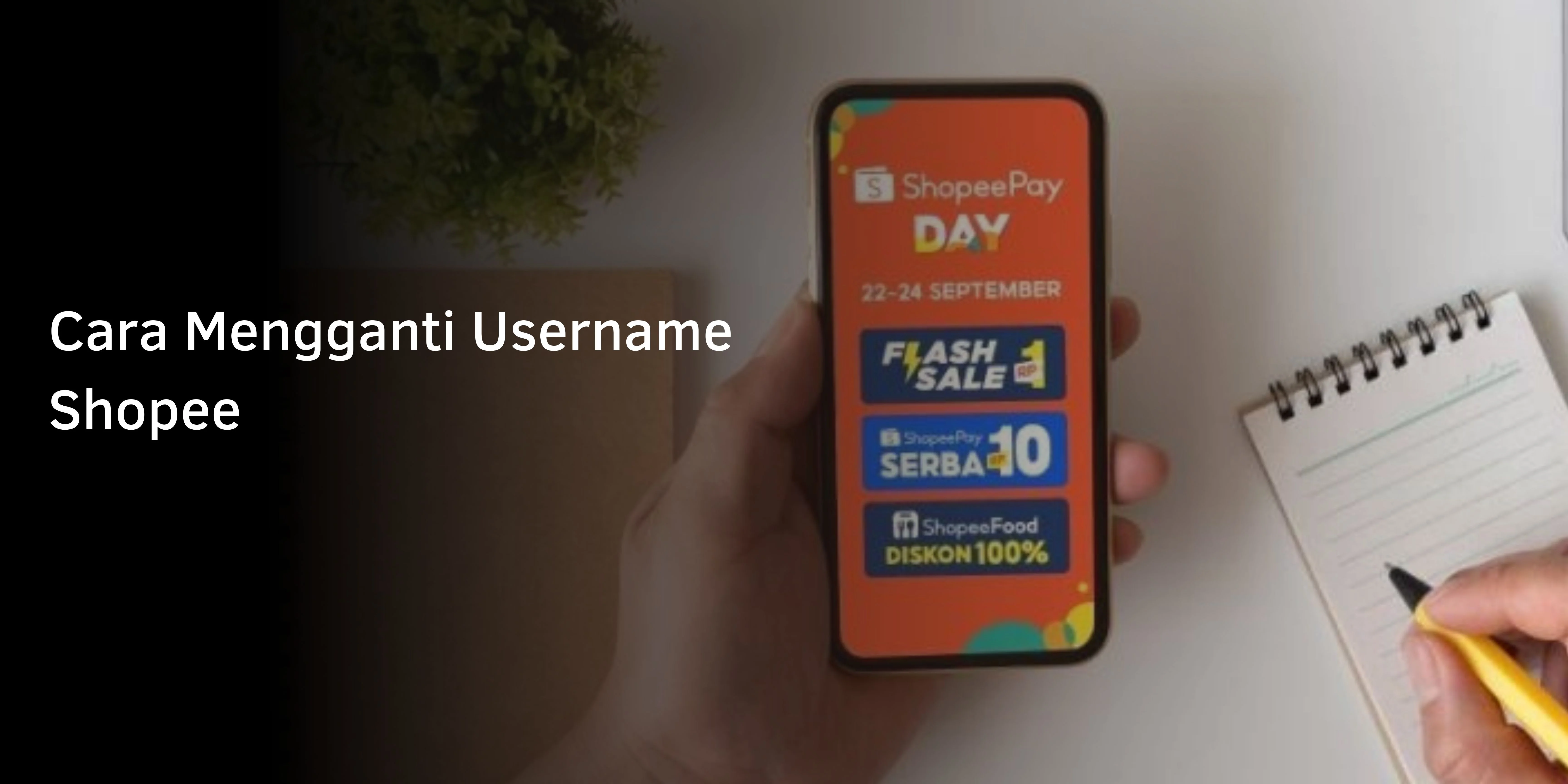 Cara Mengganti Username Shopee