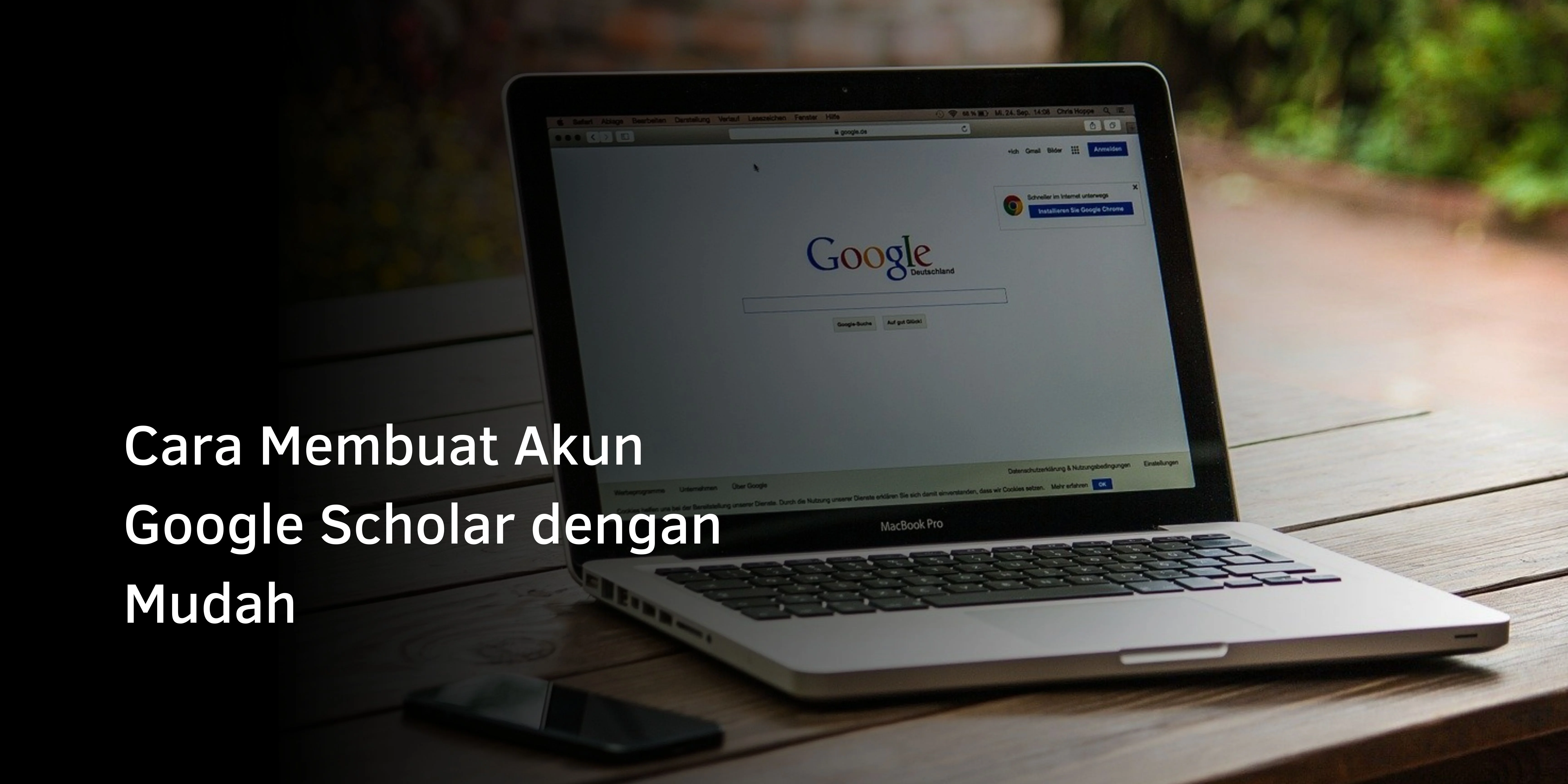 Cara Membuat Akun Google Scholar dengan Mudah