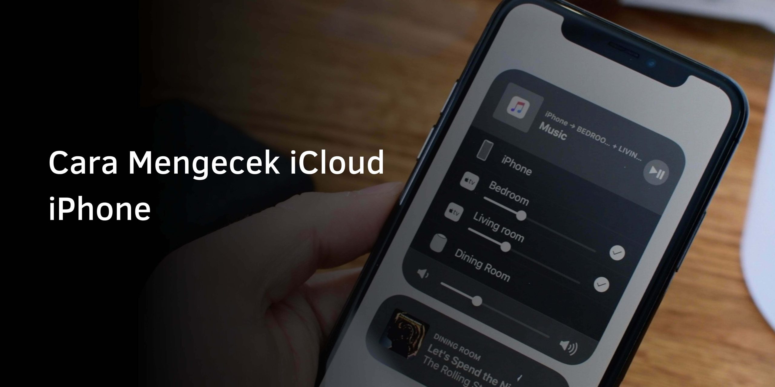Cara Mengecek iCloud iPhone