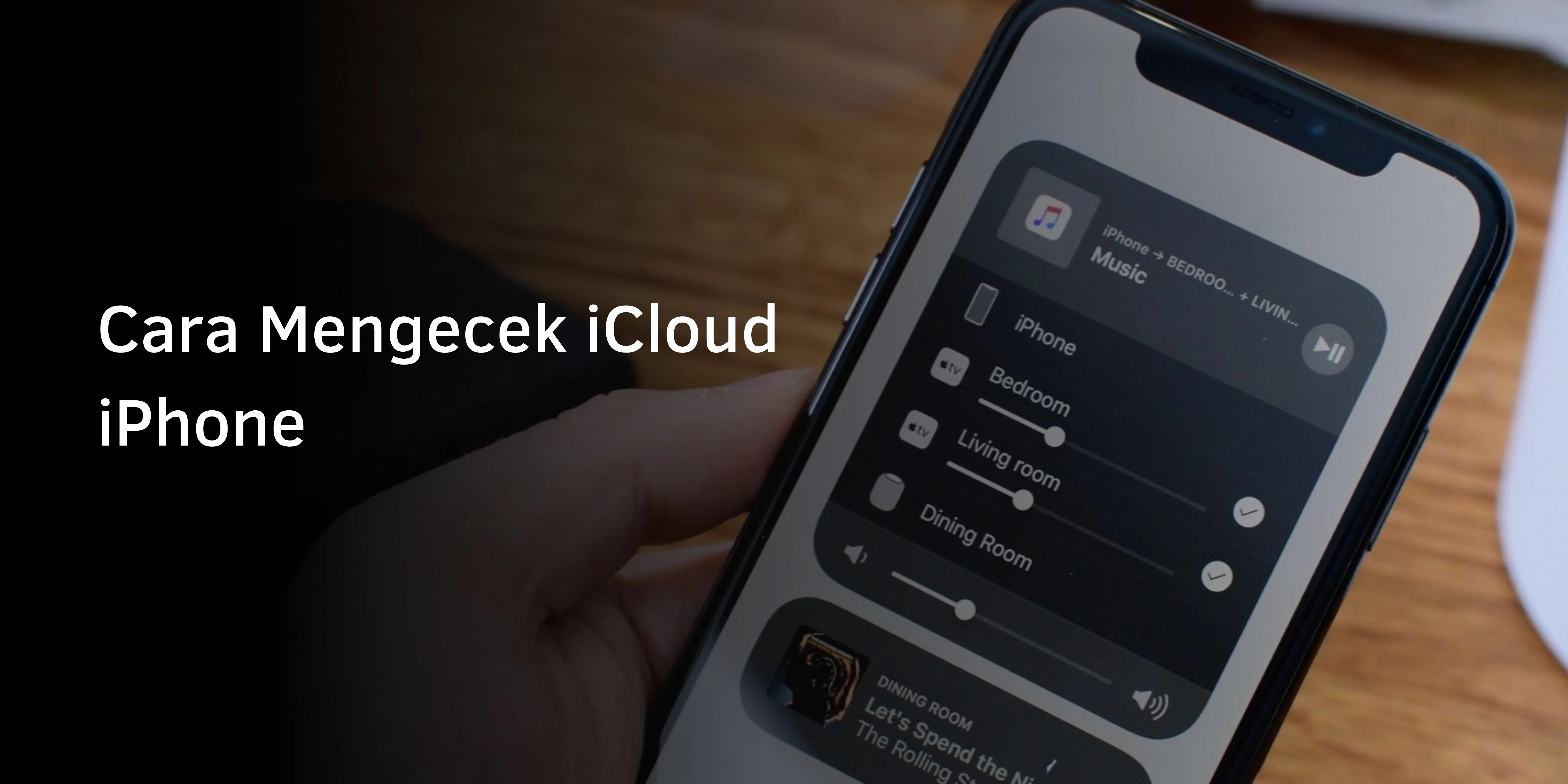 Cara Mengecek iCloud iPhone
