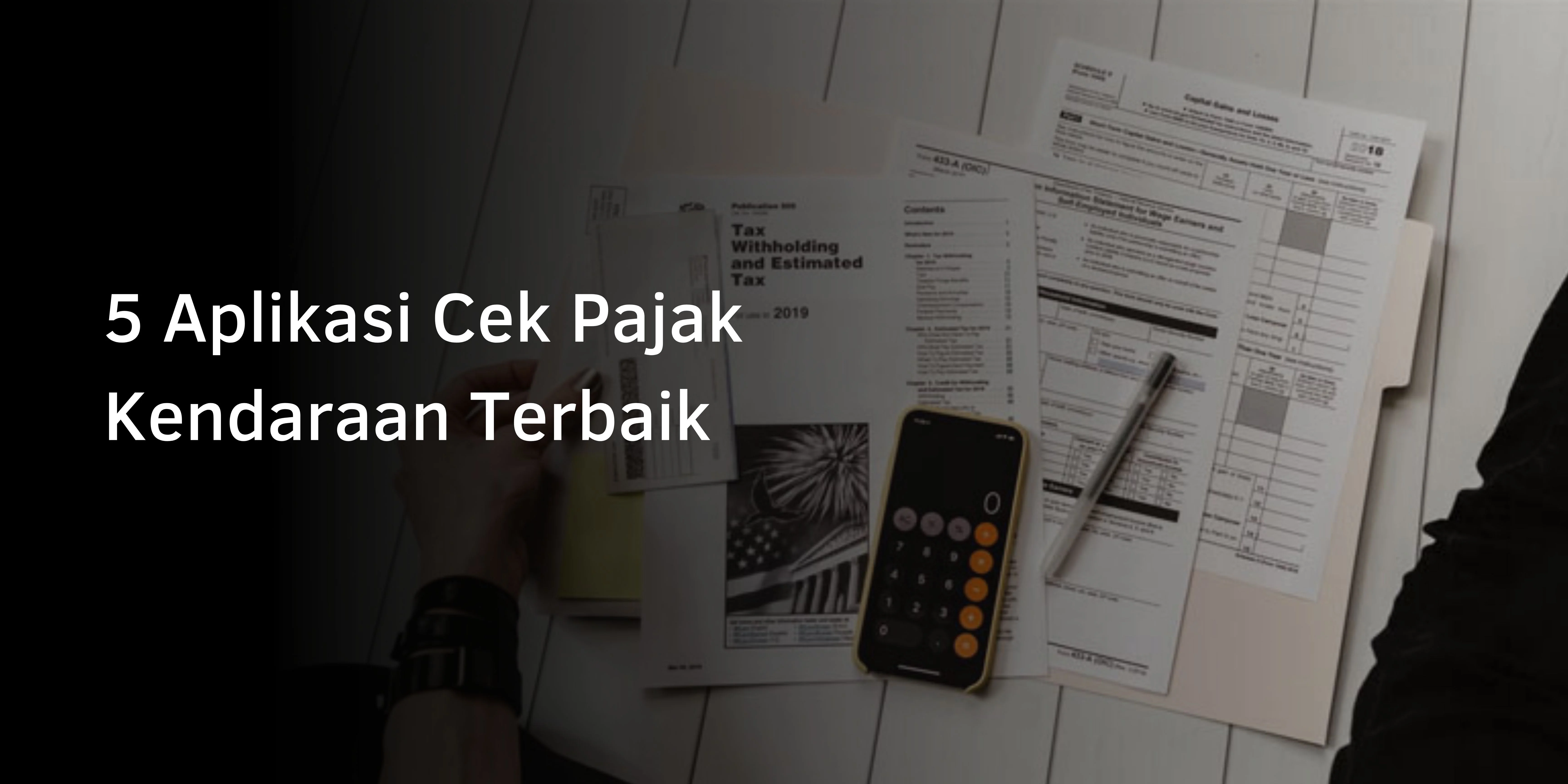 Aplikasi Cek Pajak Kendaraan Terbaik