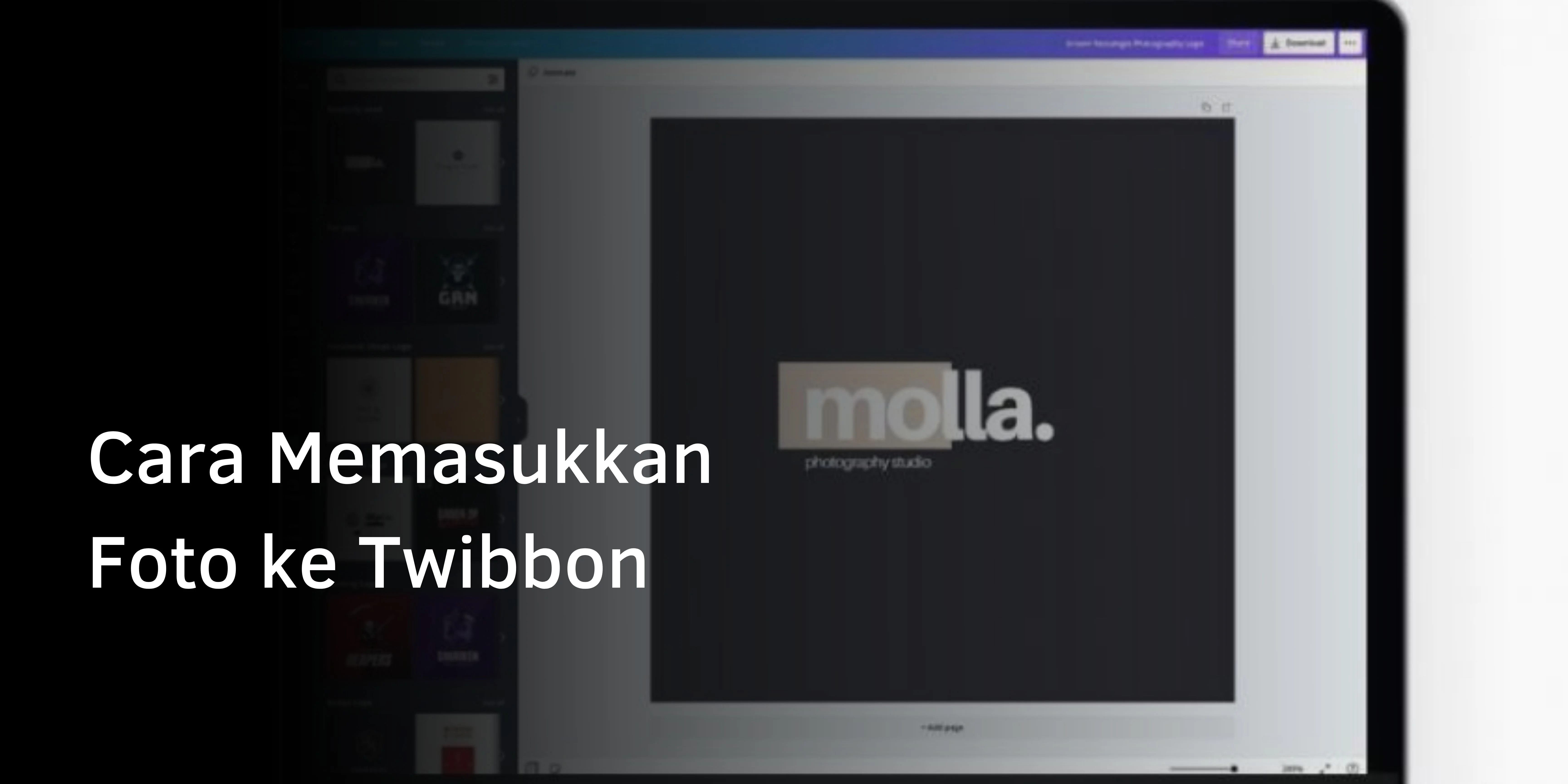 Cara Memasukkan Foto ke Twibbon