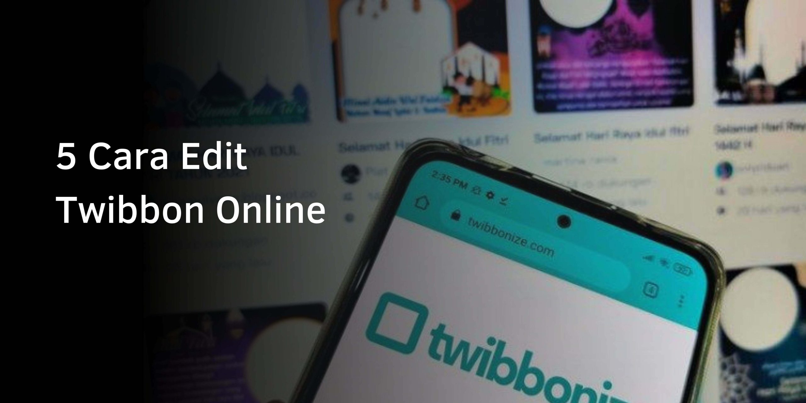 5 Cara Edit Twibbon Online