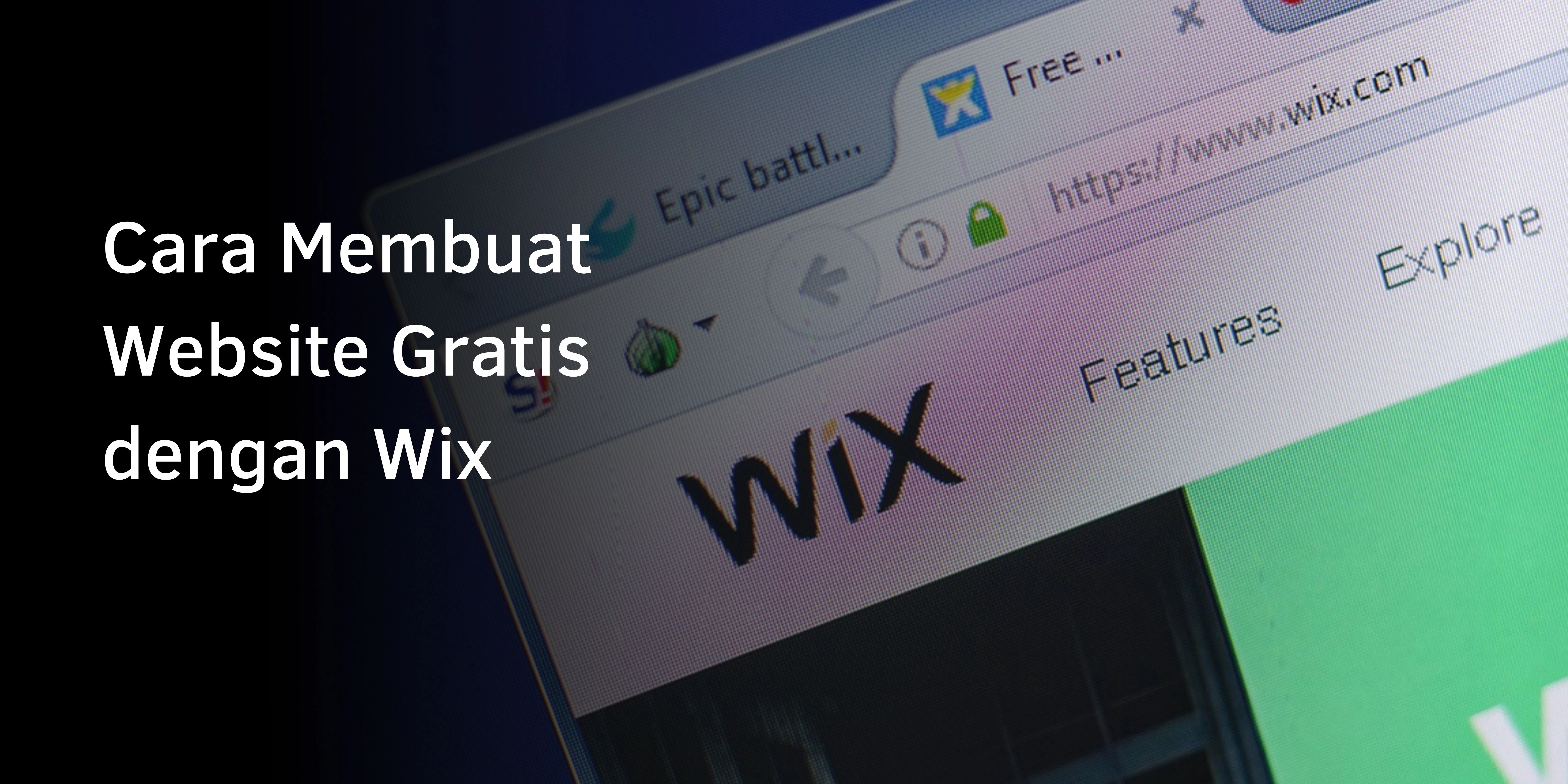 Cara Membuat Website Gratis dengan Wix