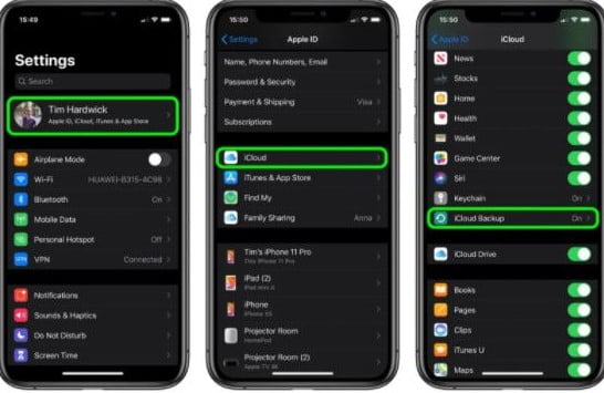 cara mengecek icloud iphone