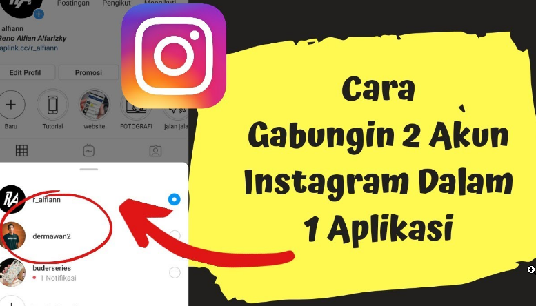 Cara Menghubungkan Akun IG ke IG Lain Dalam Satu Aplikasi 1 cara menghubungkan akun ig ke ig lain