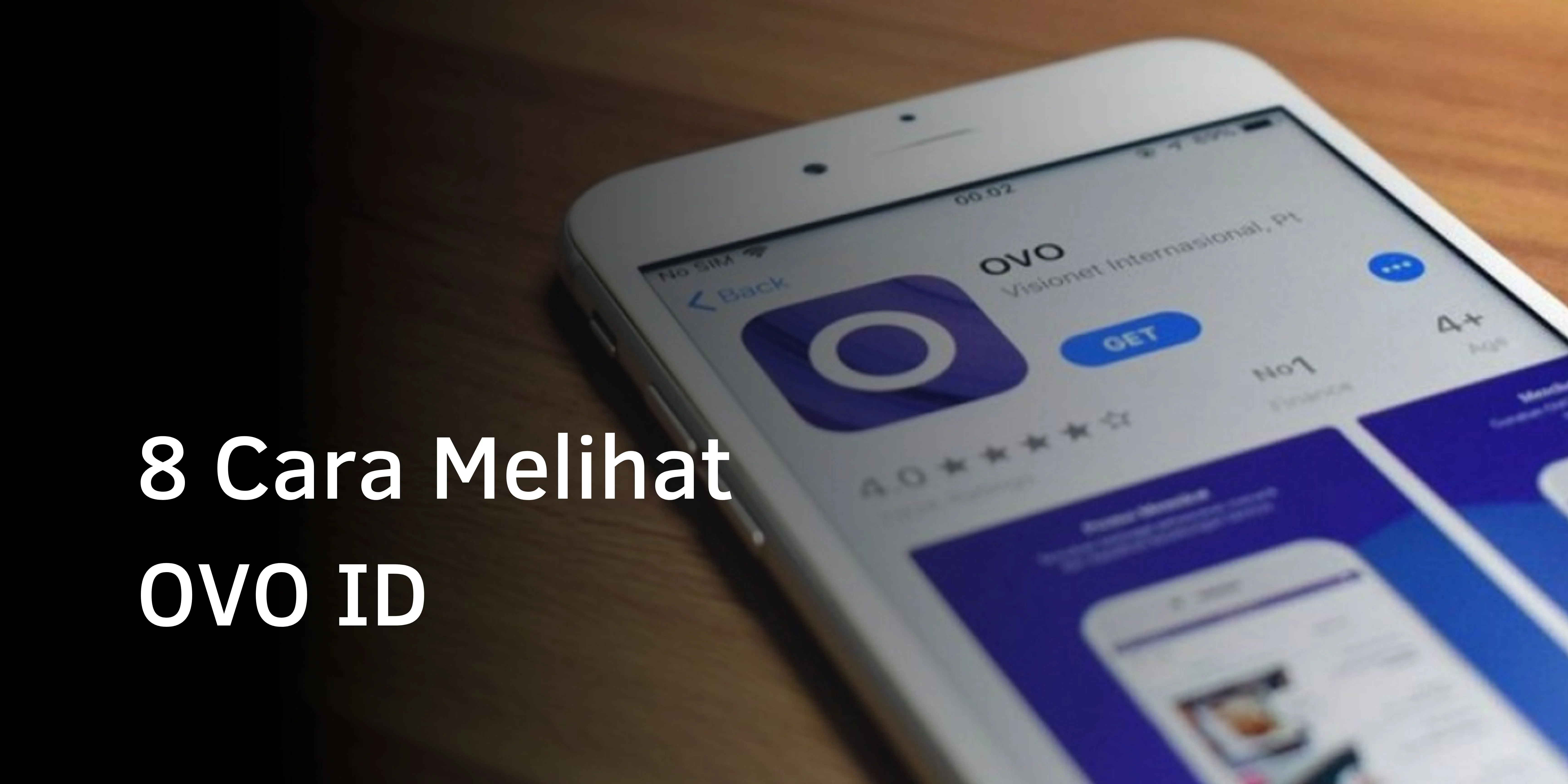 8 Cara Melihat OVO ID