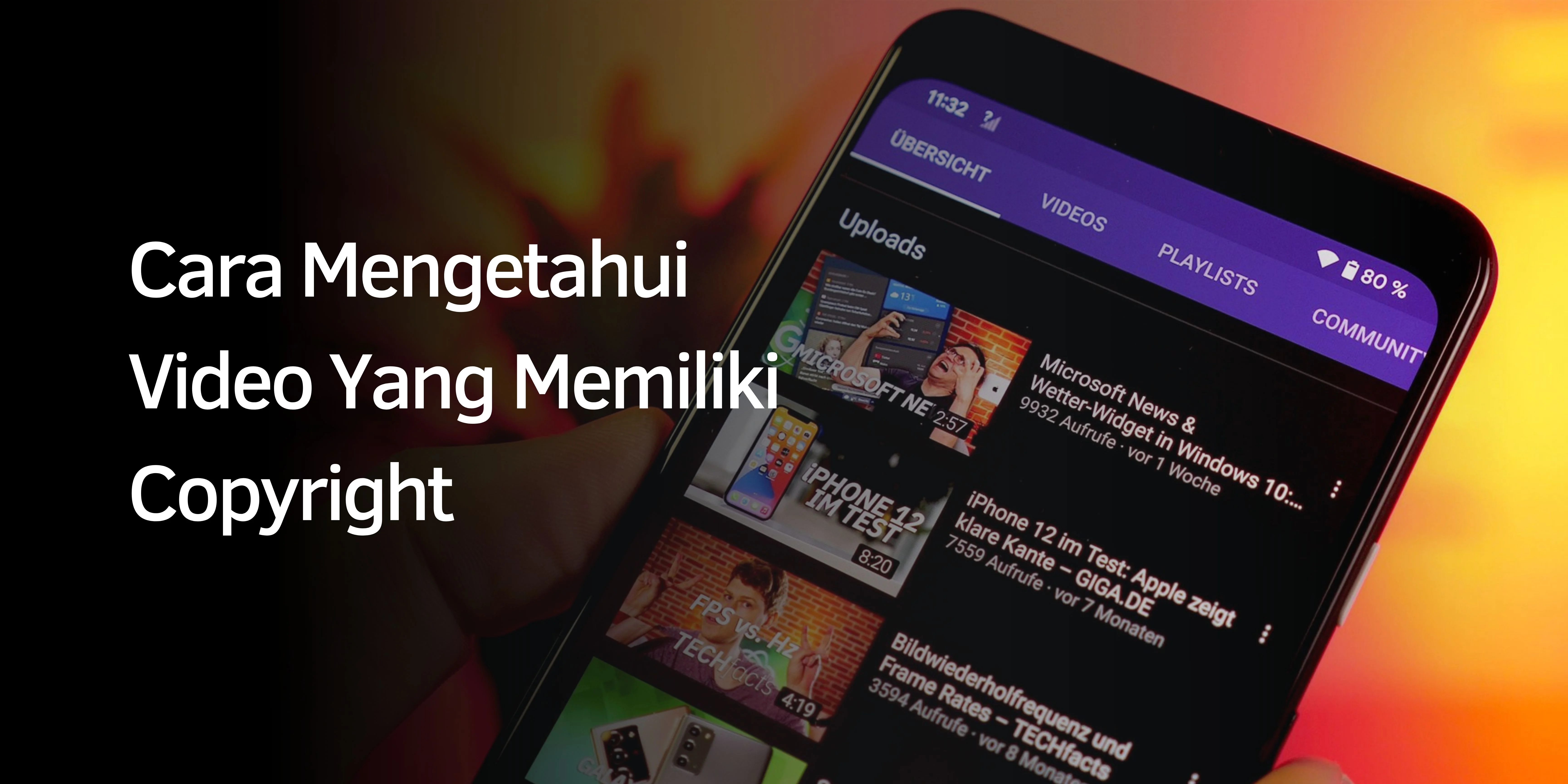 Cara Mengetahui Video Yang Memiliki Copyright