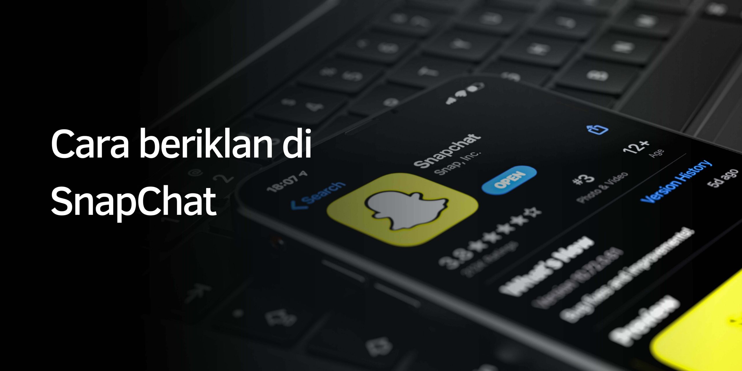 Cara beriklan di SnapChat