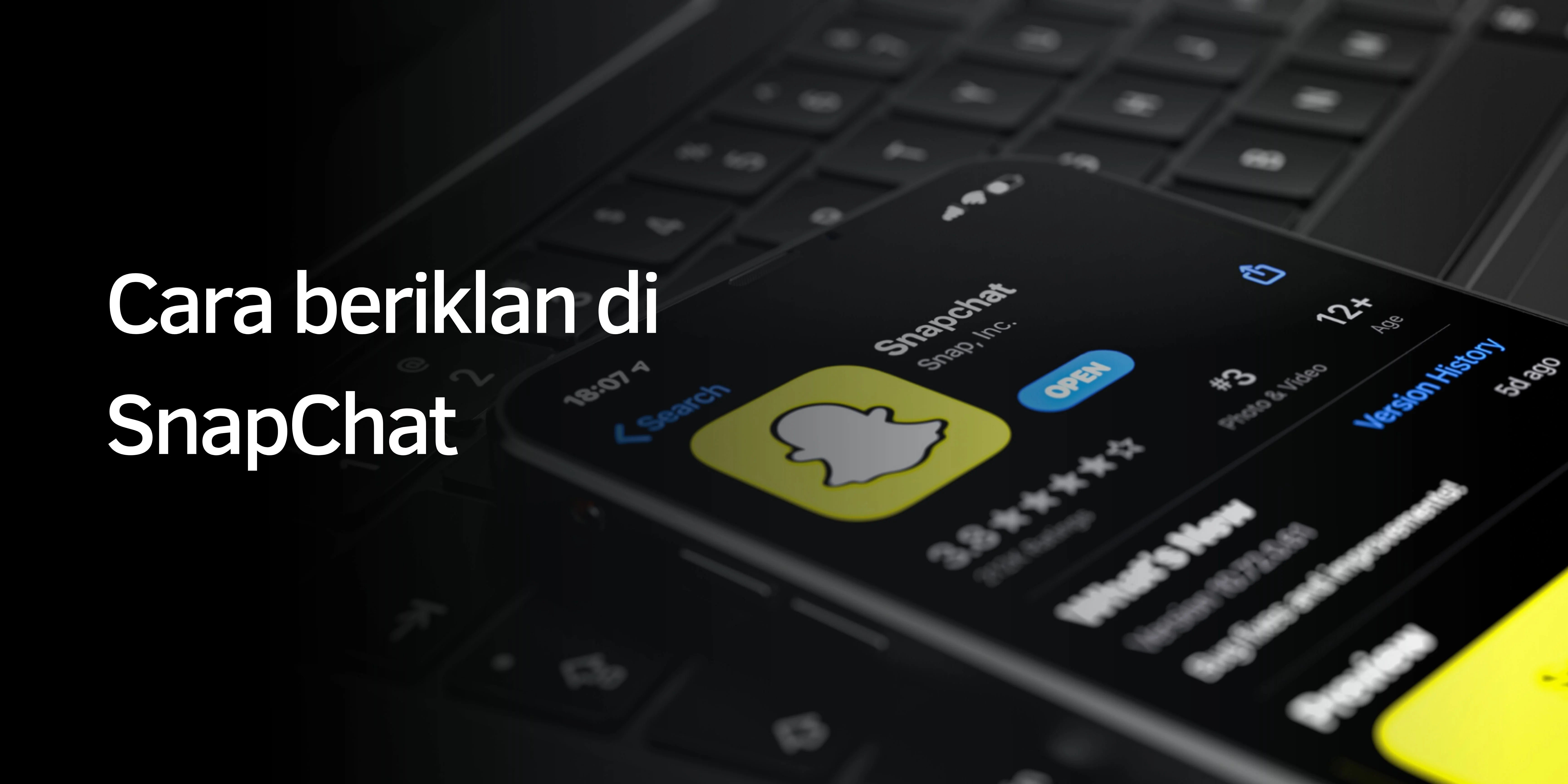 Cara beriklan di SnapChat