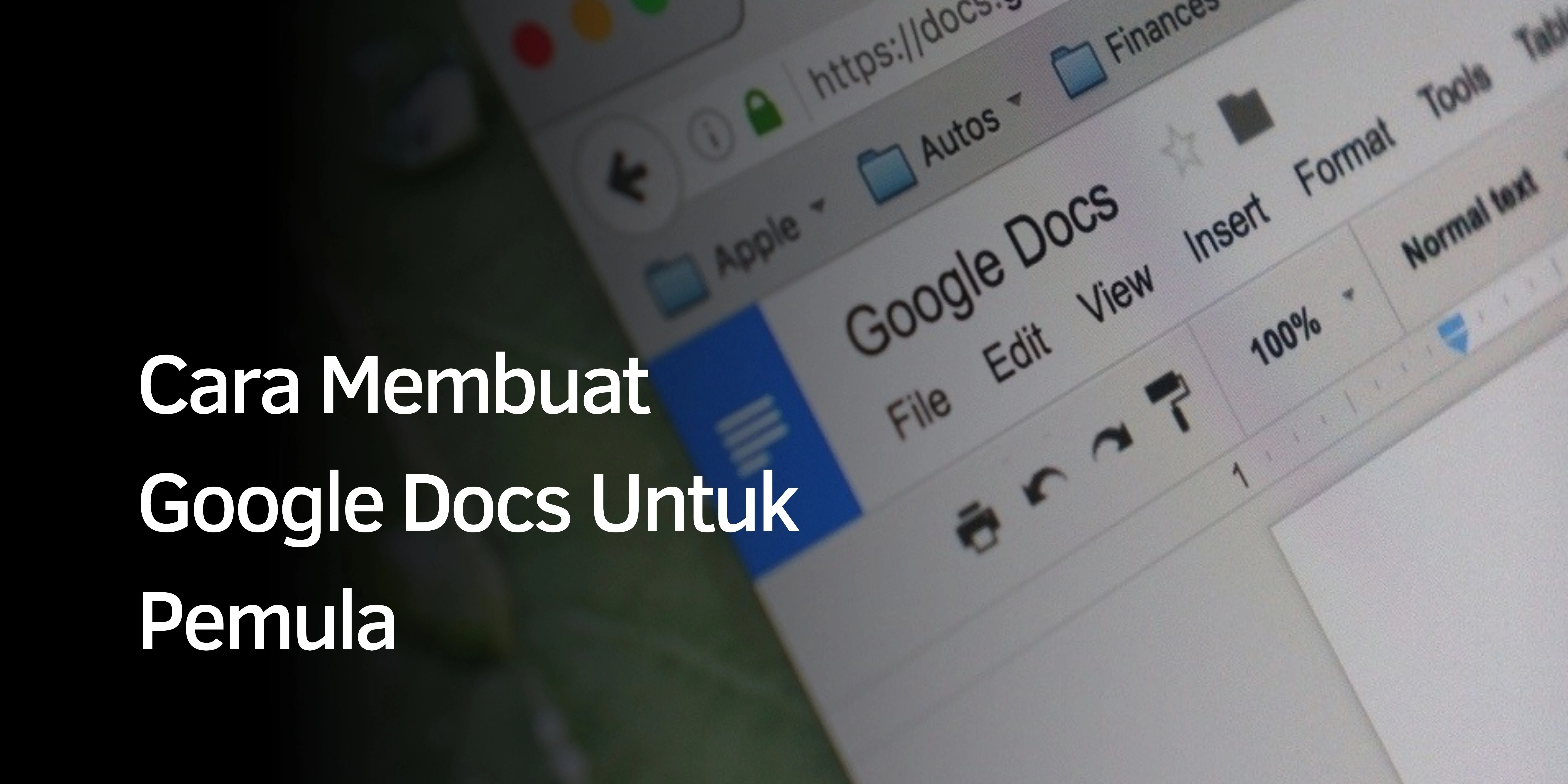 Cara Membuat Google Docs Untuk Pemula