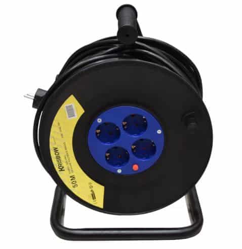 5 Rekomendasi Kabel Roll Terbaik 4 Krisbow Cable Reel 1,5 mm X 50 m