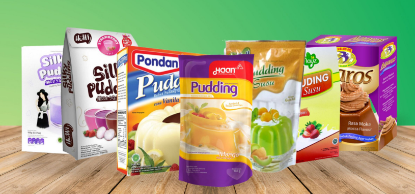 5 Rekomendasi Merk Puding Instan yang Enak