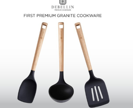 Debellin of 3 with Wooden Handle