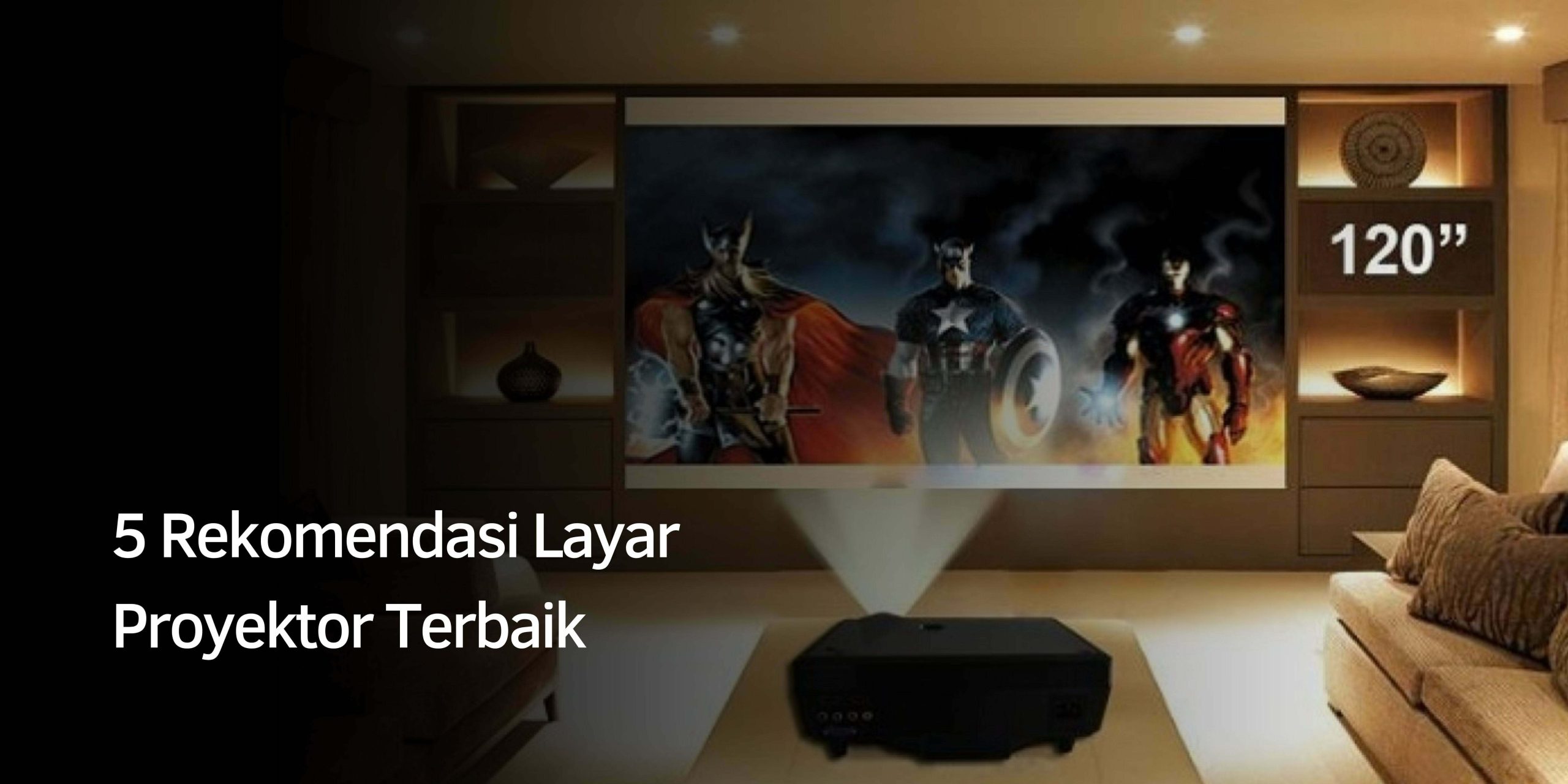 5 Rekomendasi Layar Proyektor Terbaik