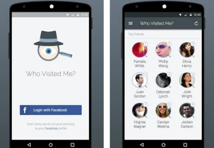 Aplikasi Who Visited Me