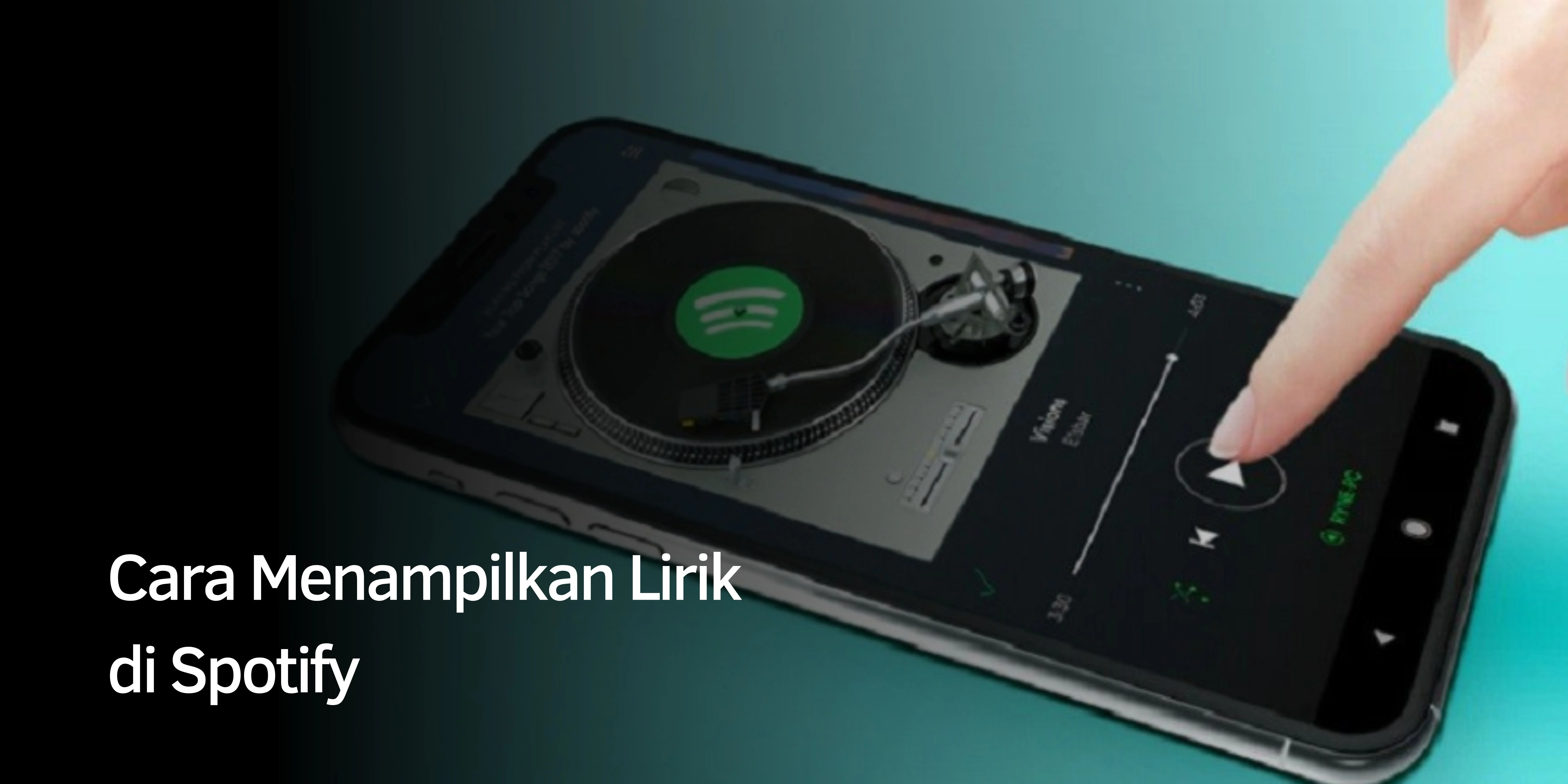 Cara Menampilkan Lirik di Spotify
