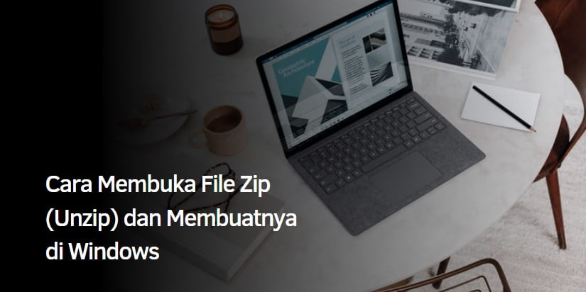 Cara Membuka File Zip