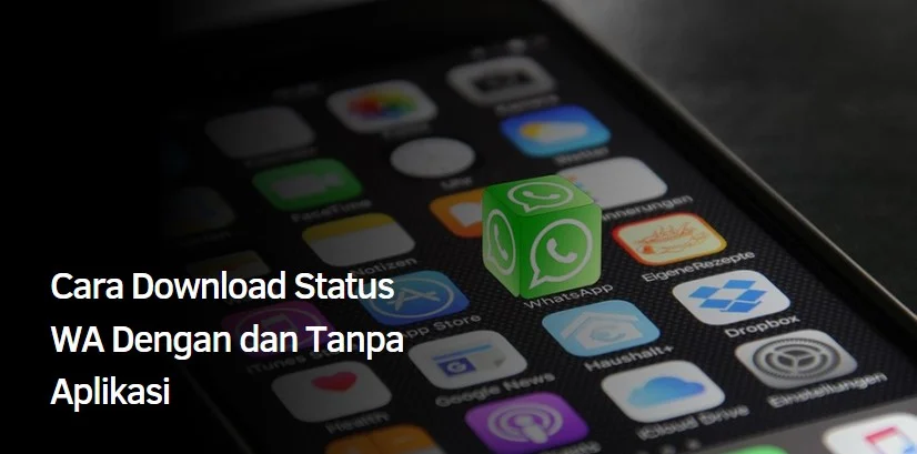 Cara Download Status WA Dengan dan Tanpa Aplikasi