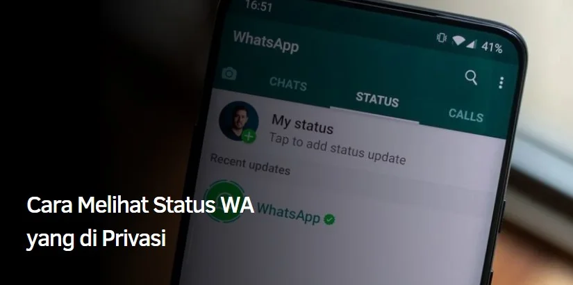 Cara Melihat Status WA yang di Privasi