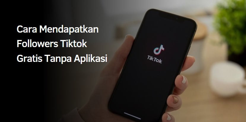 Cara Mendapatkan Followers Tiktok Gratis Tanpa Aplikasi