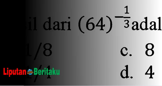 Hasil Dari 64 1/3 Adalah