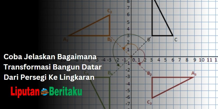 Coba Jelaskan Bagaimana Transformasi Bangun Datar Dari Persegi Ke Lingkaran