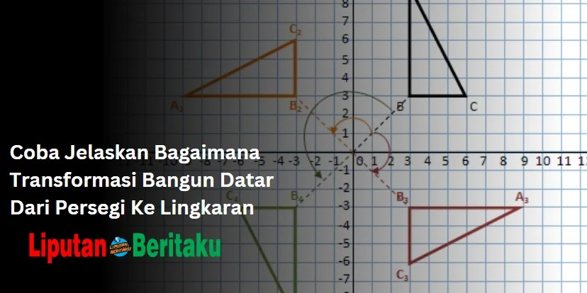 Coba Jelaskan Bagaimana Transformasi Bangun Datar Dari Persegi Ke Lingkaran