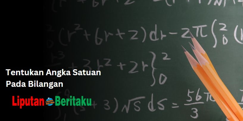 Tentukan Angka Satuan Pada Bilangan