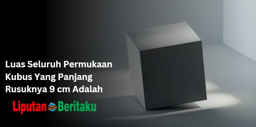Luas Seluruh Permukaan Kubus Yang Panjang Rusuknya 9 cm Adalah