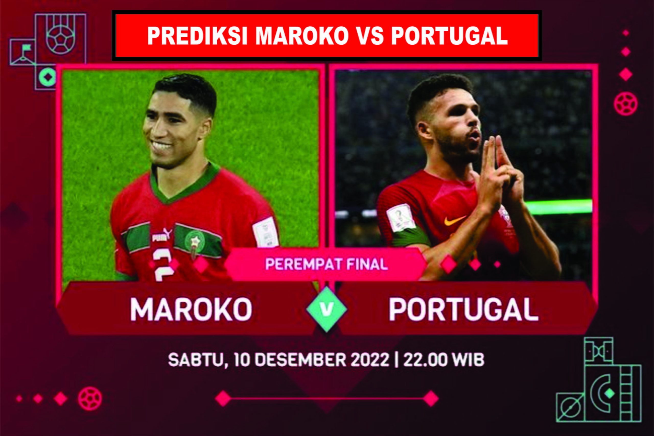 Prediksi Maroko vs Portugal
