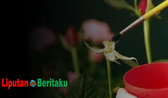 Cara Penyerbukan Bunga Mawar