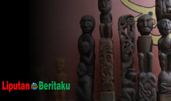 Patung Asmat Merupakan Seni Daerah Murni