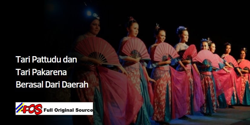 Tari Pattudu dan Tari Pakarena Berasal Dari Daerah