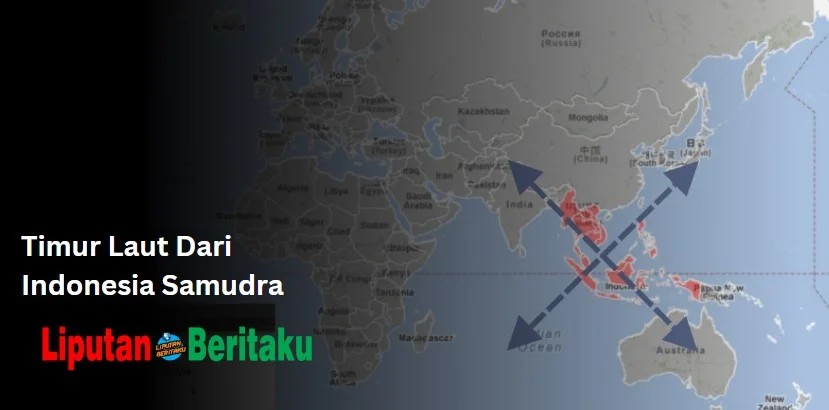 Timur Laut Dari Indonesia Samudra