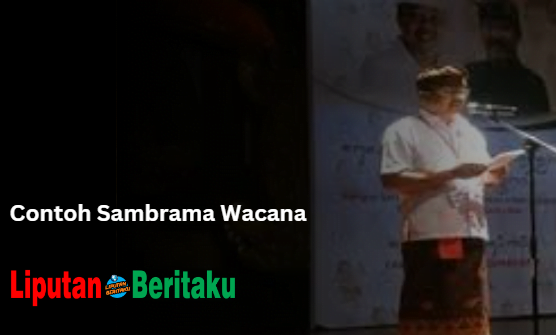 Contoh Sambrama Wacana